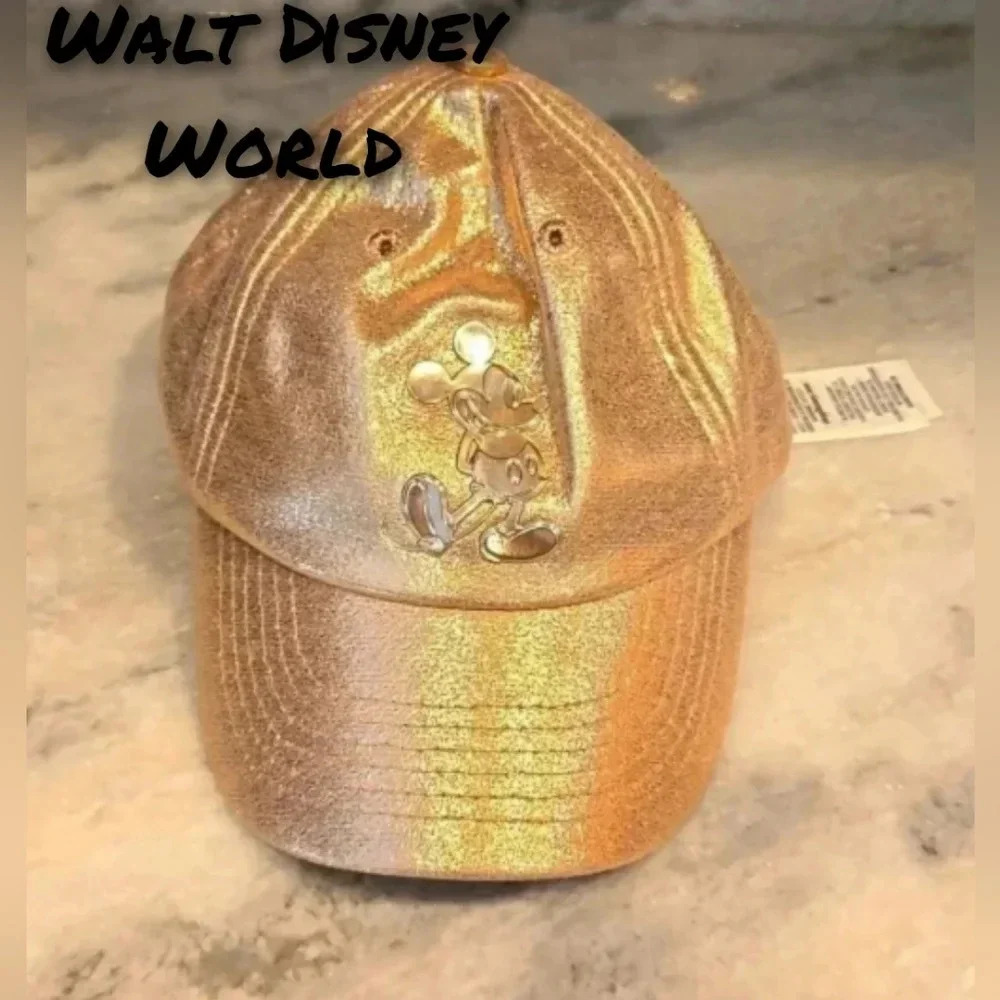 Disney Kids Gold Mickey Mouse Hat – Walt Disney World